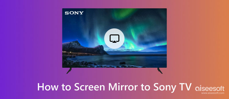 Espelho de tela para TV Sony