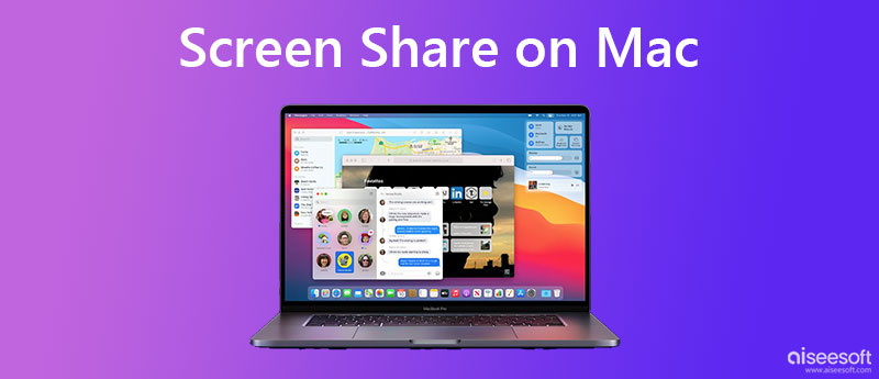 Compartilhamento de tela no Mac