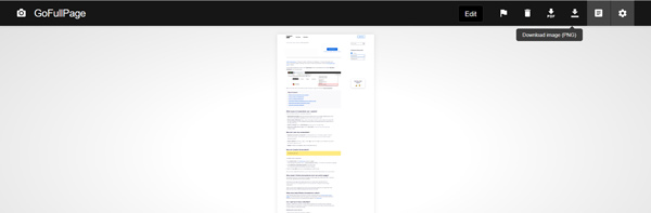 Captura de tela da página da Web inteira no Chrome
