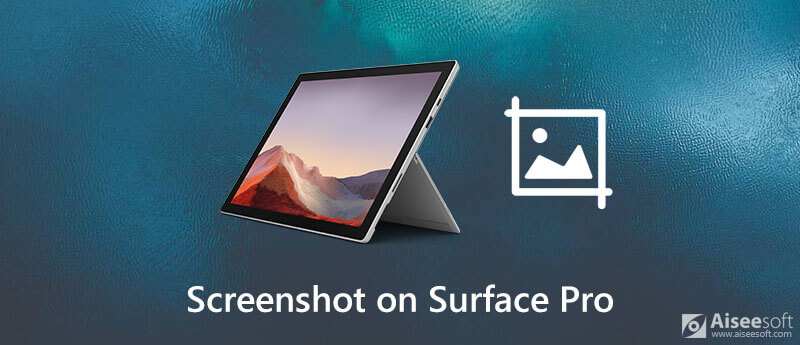 Captura de tela no Surface Pro