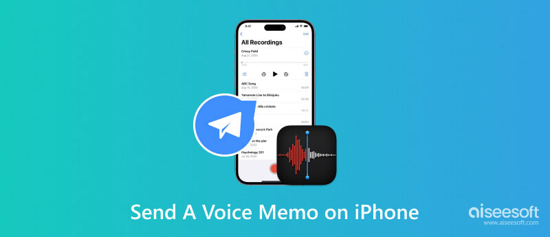 Envie um memorando de voz no iPhone
