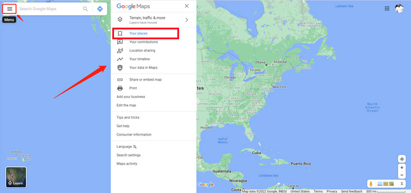 Google Maps Seu Lugar