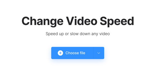 Alterar a velocidade do vídeo