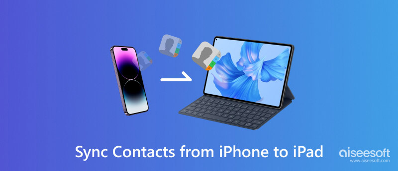 Sincronize contatos do iPhone para o iPad