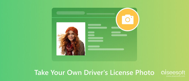 Tire sua própria foto de carteira de motorista