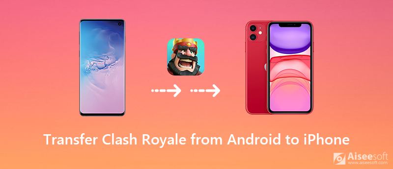 Transferir Clash Royale do dispositivo Android para o iPhone