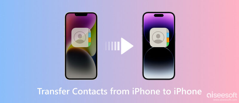Transferir contatos do iPhone para o iPhone