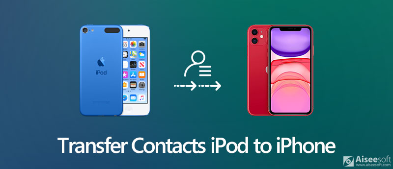 Transferir contatos do iPod para o iPhone