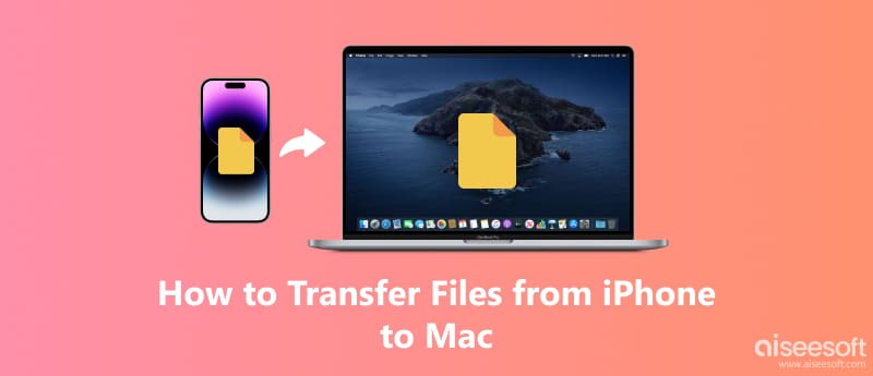 Transferir arquivos do iPhone para o Mac