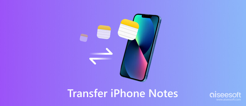 Transferir notas do iPhone