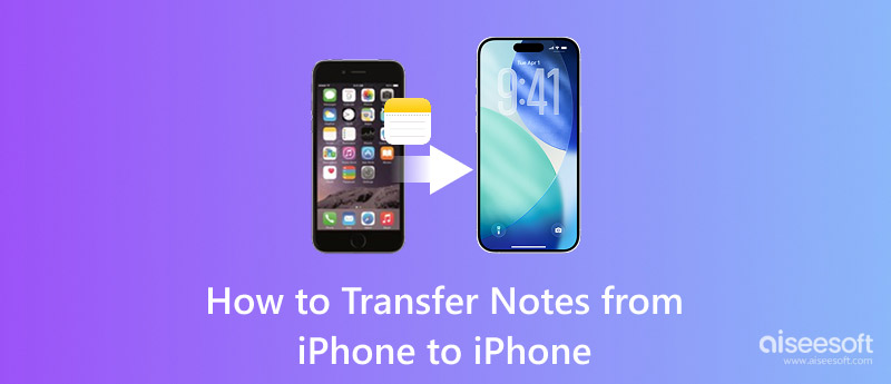 Transferir notas do iPhone para o iPhone