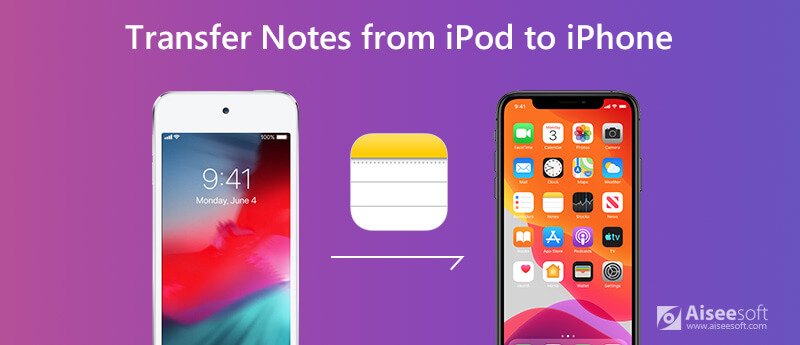 Transferir notas do iPod para o iPhone