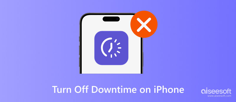 Desativar o tempo de inatividade no iPhone