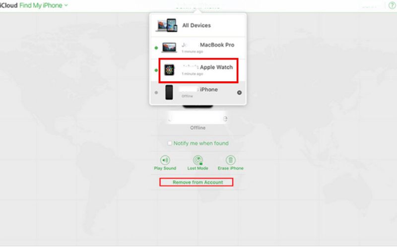 Remover conta do iCloud