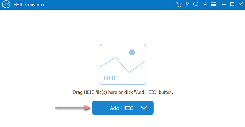 Adicionar arquivo HEIC
