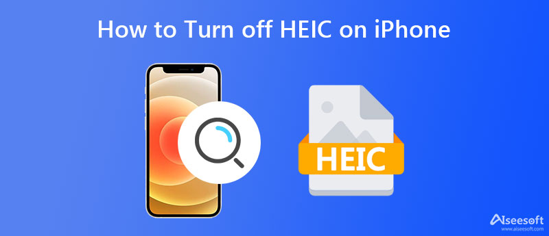 Desligue o HEIC no iPhone