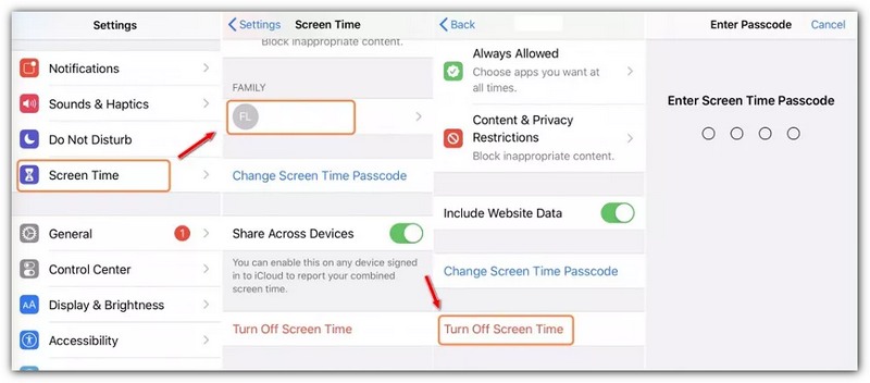 Desativar o Controle Parental no iPhone dos Pais