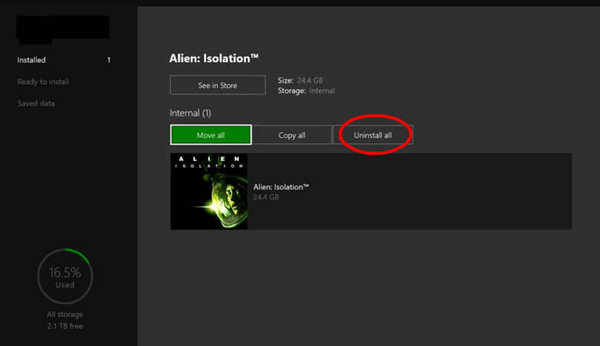 Remover Fortnite do Xbox One