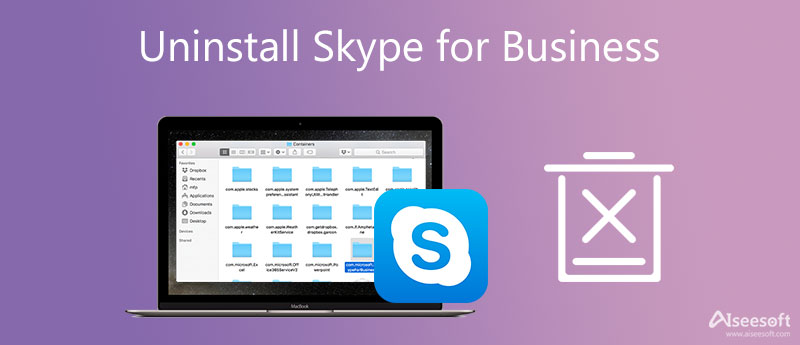 Desinstalar o Skype for Business