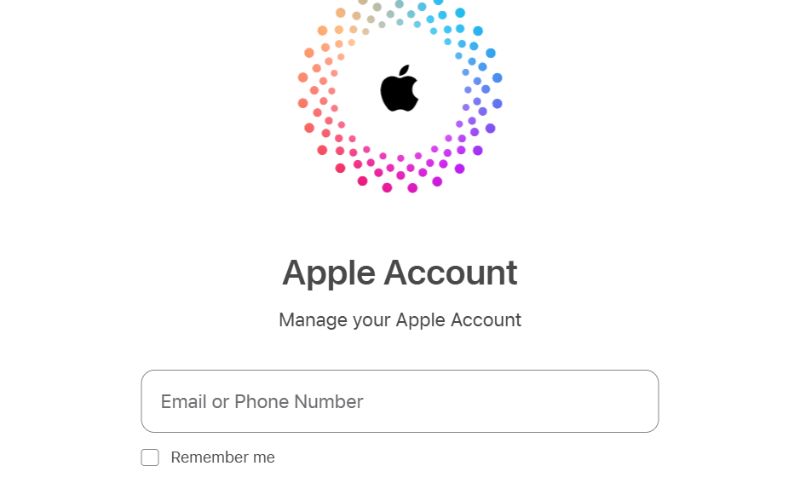 Iniciar sessão ID Apple