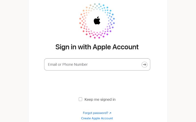 Iniciar sessão ID Apple