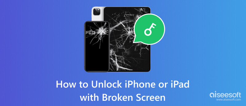 Desbloquear iPhone iPad com quebrado