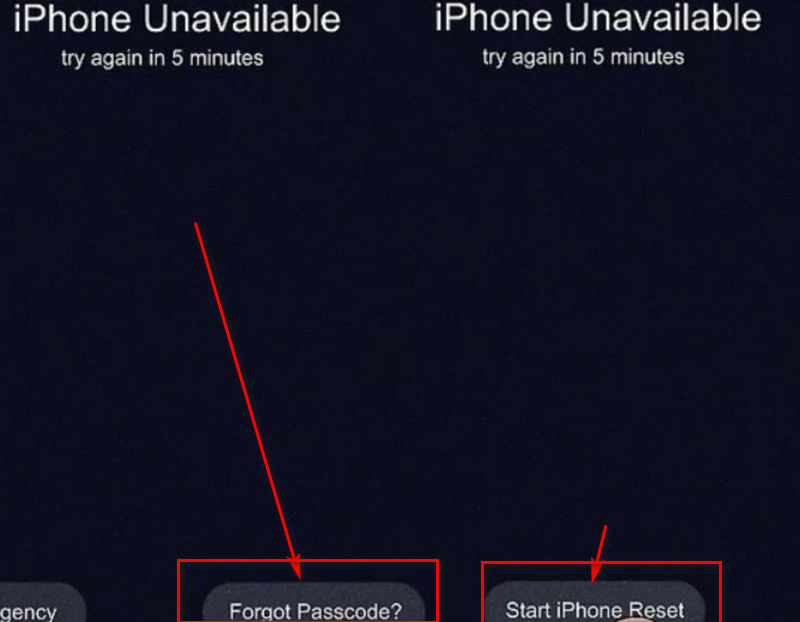 Apagar bloqueio do iPhone