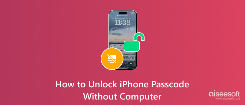 Desbloquear a senha do iPhone sem computador