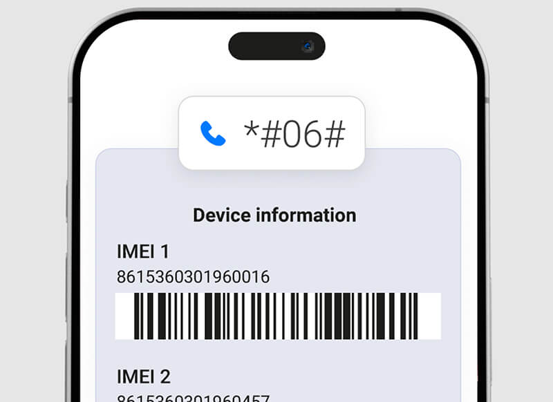 Encontre o IMEI do seu telefone