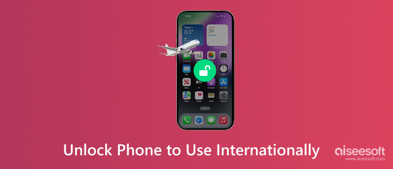 Desbloqueie o telefone para uso internacional.