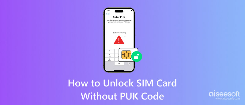 Desbloquear cartão SIM sem código PUK