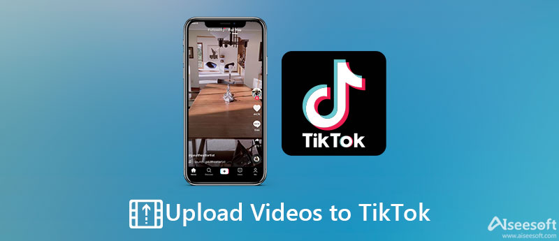 Carregar vídeos no TikTok