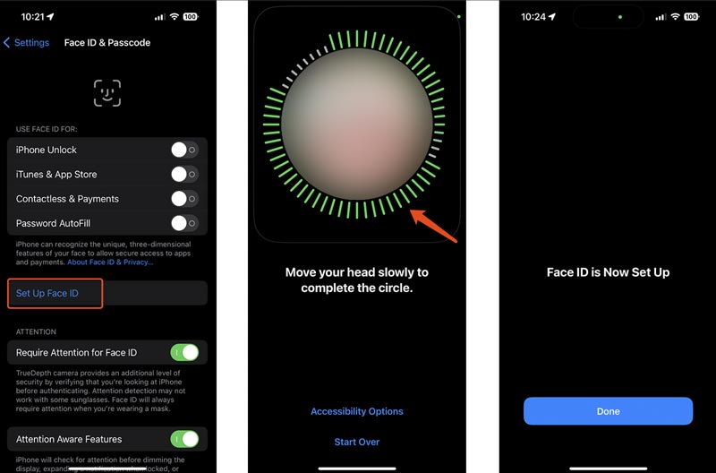 Configurar Face ID no iPhone