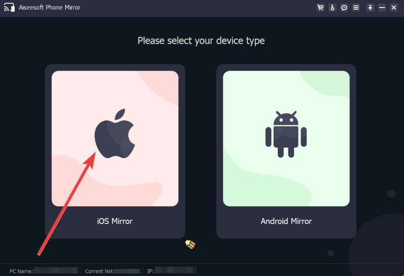 Aiseesoft Phone Mirror iOS mirror