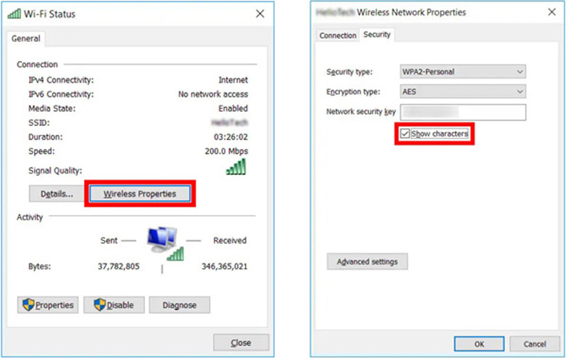 Veja a senha Wi-Fi no Windows 10 11 8 7