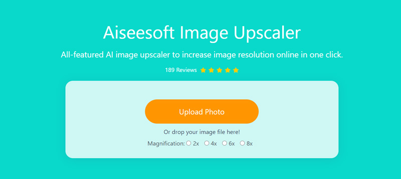 Upscaler de imagem online gratuito