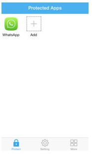 Adicionar WhatsApp no ​​iAppLock