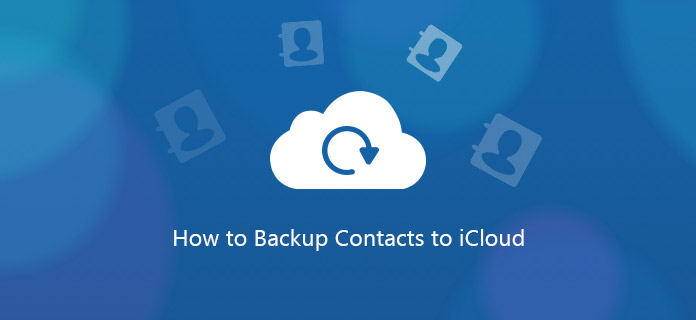 Contatos de backup para o iCloud