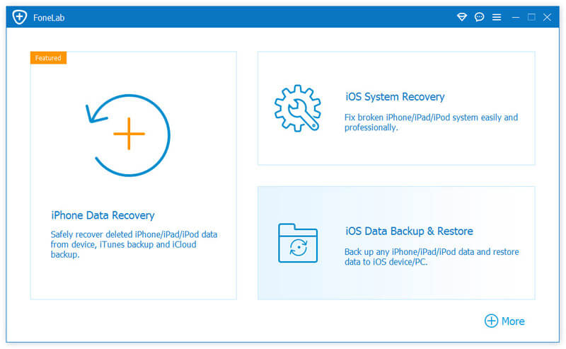 Backup e restauração de dados do iOS