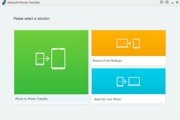 Software de backup iSkysoft iPhone