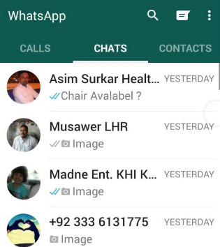 WhatsApp não carrega