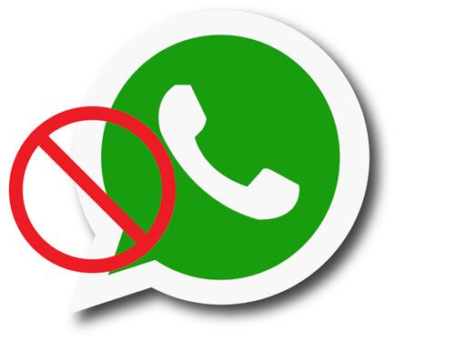 WhatsApp desativado