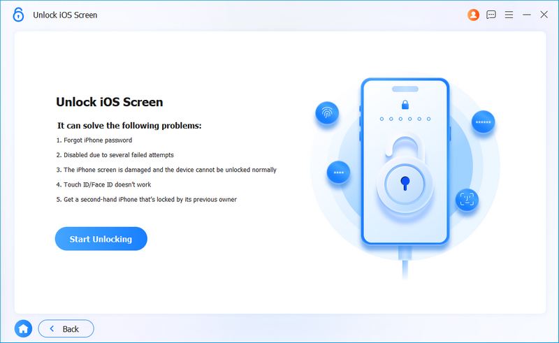 Conecte o dispositivo para desbloquear