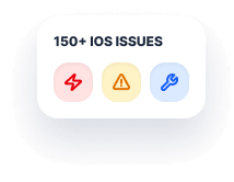 150 problemas do iOS