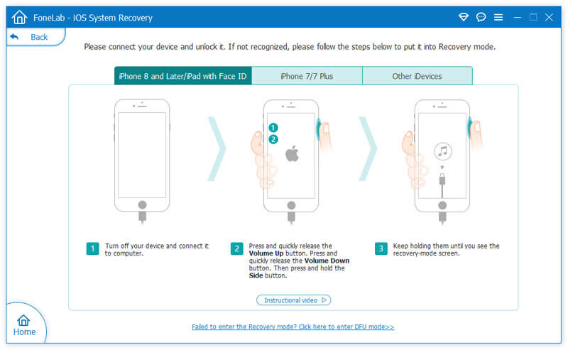 Recuperação do Sistema iOS