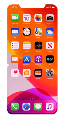 tela do iPhone