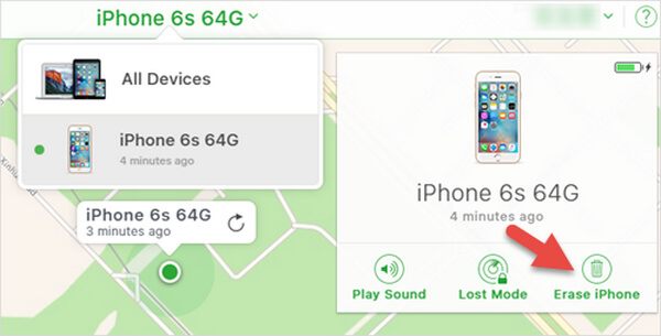 Desbloquear iPhone desativado com Find My iPhone