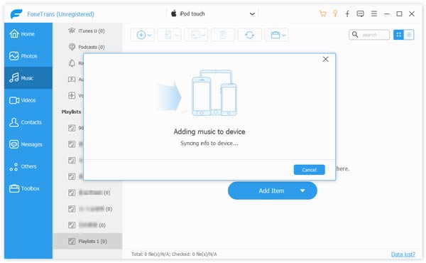 Converta o formato de áudio ou vídeo com o iPod Manager