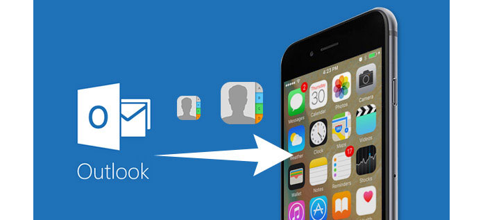 Sincronizar contatos do Outlook para o iPhone