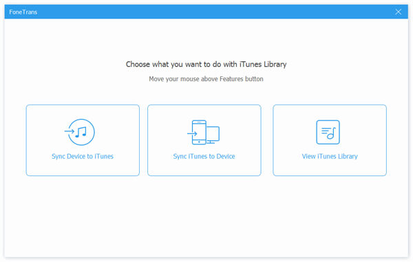 Sincronizar o iTunes com o dispositivo